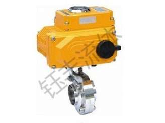 电动卫生级蝶阀