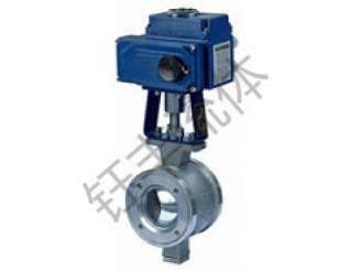 电动V型球阀