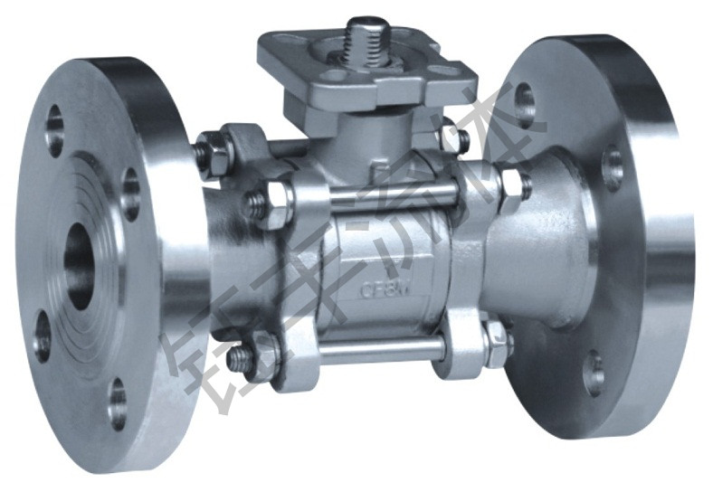 三片式法兰球阀