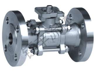 三片式法兰球阀