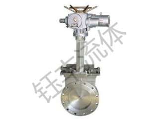 电动刀形闸阀
