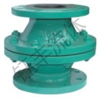 浮球式衬胶止回阀