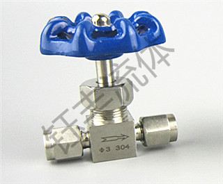 304不锈钢卡套针型阀