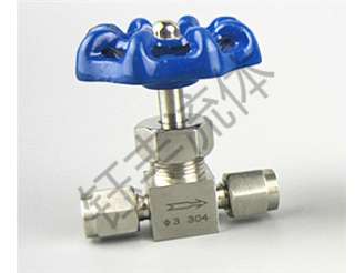 304不锈钢卡套针型阀