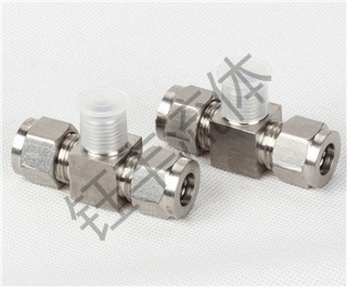 304不锈钢三通终端接头1