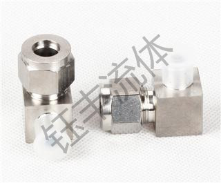 304不锈钢直角终端接头