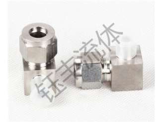 304不锈钢直角终端接头