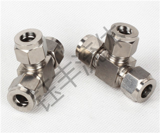 304不锈钢三通中间接头3