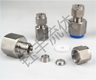 304不锈钢压力表直通接头（内丝直通接头）