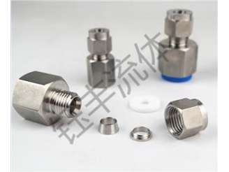 304不锈钢压力表直通接头（内丝直通接头）