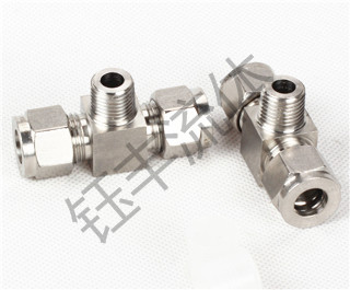 304不锈钢三通终端接头3