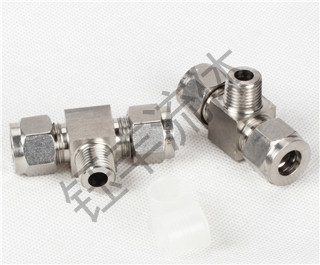 304不锈钢三通终端接头2