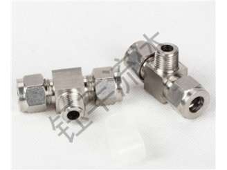 304不锈钢三通终端接头2