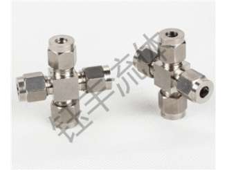 304不锈钢四通接头1