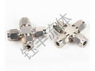 304不锈钢四通接头3