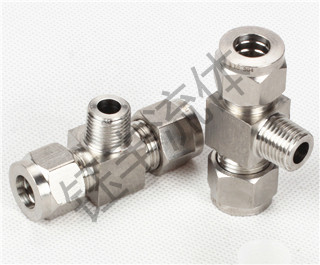 304不锈钢三通终端接头