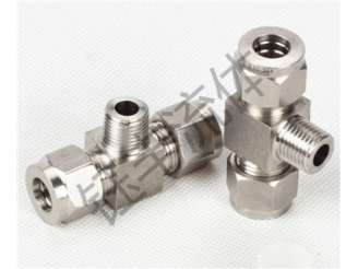 304不锈钢三通终端接头
