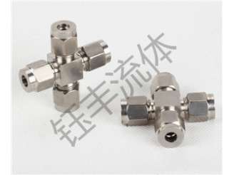 304不锈钢四通接头2