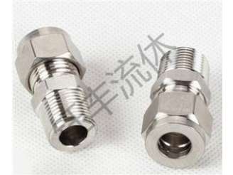 304不锈钢直通终端卡套接头-2