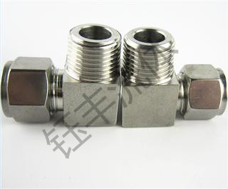 304不锈钢直角终端接头1