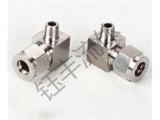 304不锈钢直角终端接头3