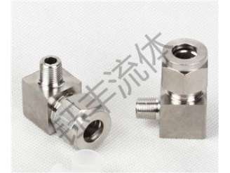 304不锈钢直角终端接头2